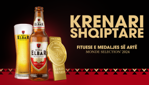 Birra shqiptare Elbar, fituese e medaljes së artë Monde Selection 2024!