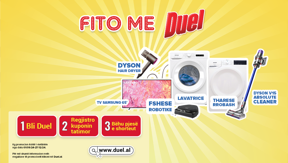 Bli Duel dhe fito dhurata çdo javë!