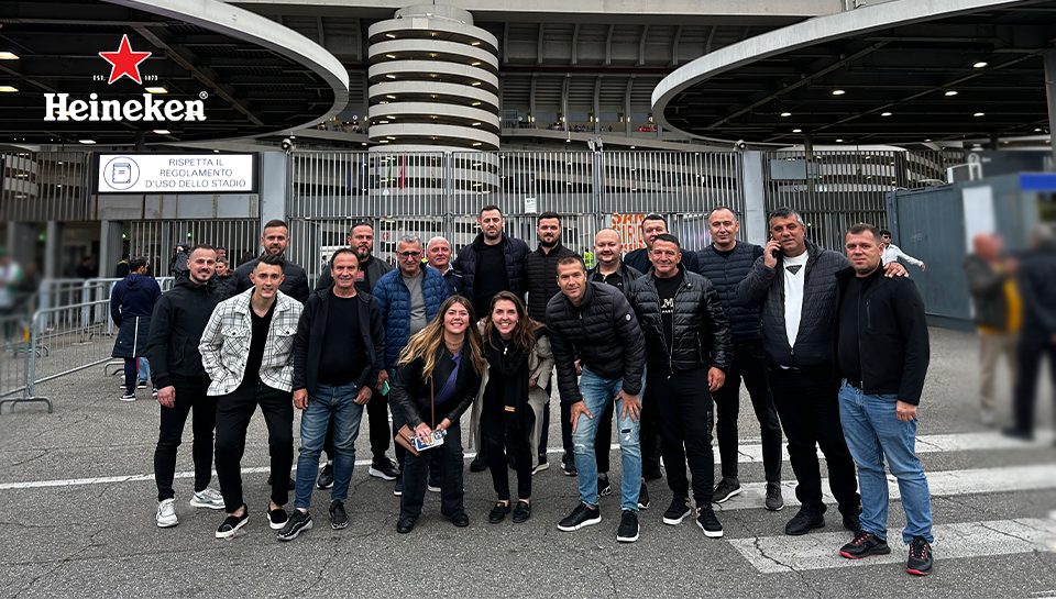 Heineken shpërblen tifozët në gjysmëfinalen Inter - Milan