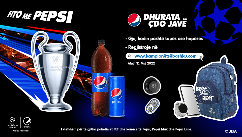 Pepsi UCL Promocioni 2022